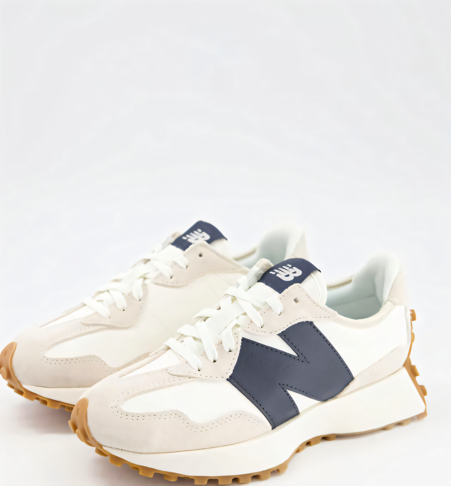 New Balance 327 White Navy