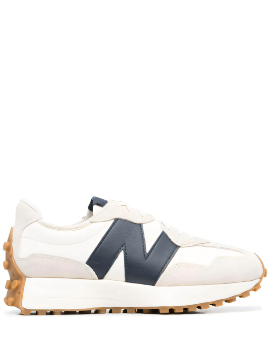 New Balance 327 White Navy