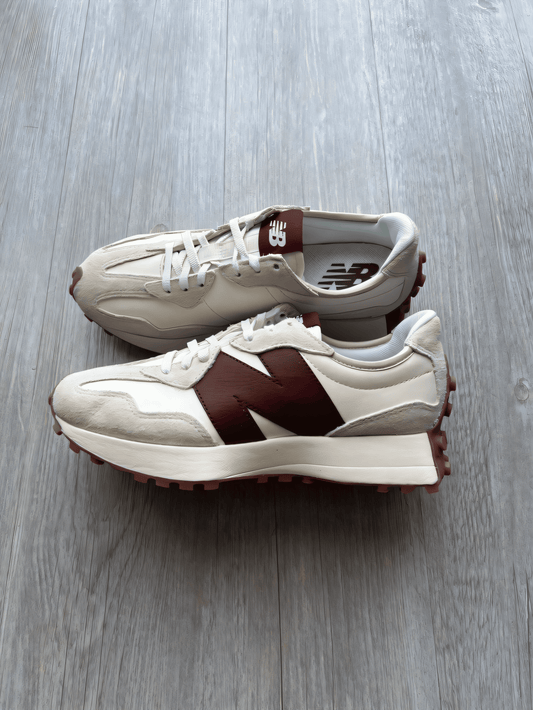 New Balance 327 White Maroon
